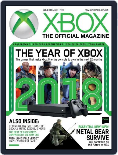 Official Xbox March 1st, 2018 Digital Back Issue Cover
