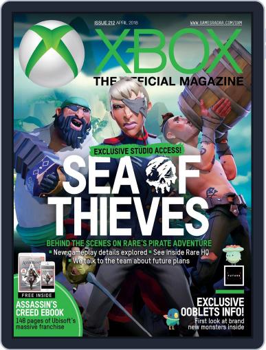 Official Xbox April 1st, 2018 Digital Back Issue Cover