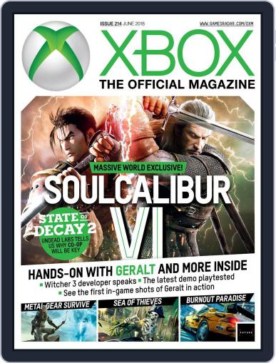 Official Xbox June 1st, 2018 Digital Back Issue Cover