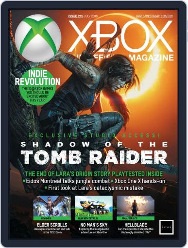 Official Xbox July 1st, 2018 Digital Back Issue Cover