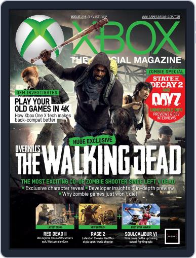 Official Xbox August 1st, 2018 Digital Back Issue Cover