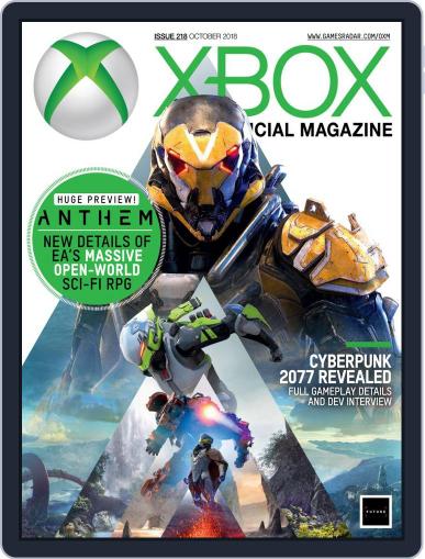 Official Xbox October 1st, 2018 Digital Back Issue Cover