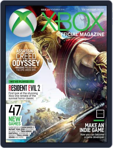 Official Xbox November 1st, 2018 Digital Back Issue Cover