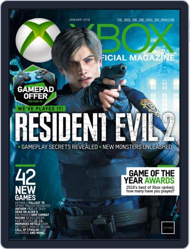 Official Xbox January 1st, 2019 Digital Back Issue Cover