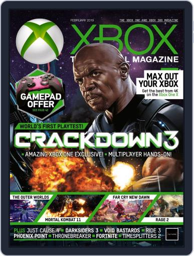 Official Xbox February 1st, 2019 Digital Back Issue Cover