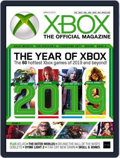 Official Xbox March 1st, 2019 Digital Back Issue Cover