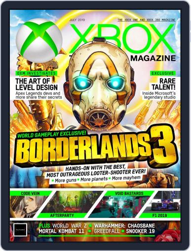Official Xbox July 1st, 2019 Digital Back Issue Cover