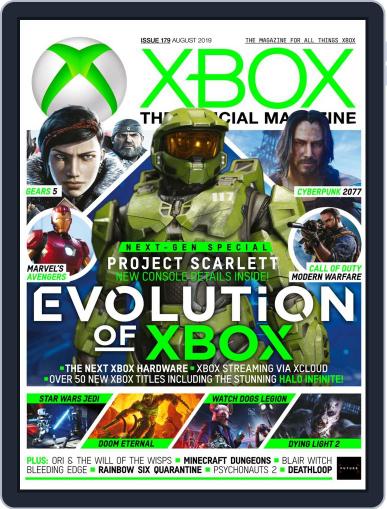 Official Xbox August 1st, 2019 Digital Back Issue Cover