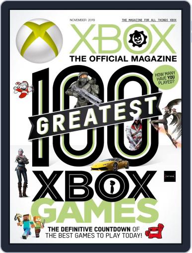 Official Xbox November 1st, 2019 Digital Back Issue Cover