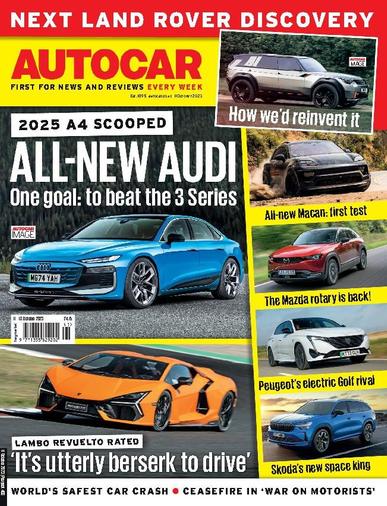 Autocar October 11th, 2023 Digital Back Issue Cover