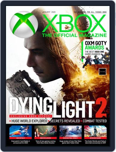 Official Xbox January 1st, 2020 Digital Back Issue Cover