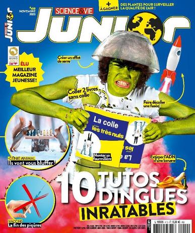 Science & Vie Junior October 11th, 2023 Digital Back Issue Cover
