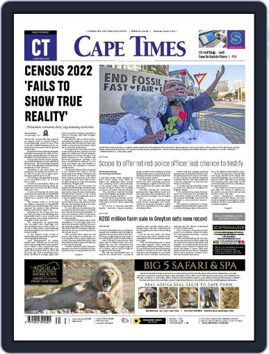 Cape Times October 11th, 2023 Digital Back Issue Cover