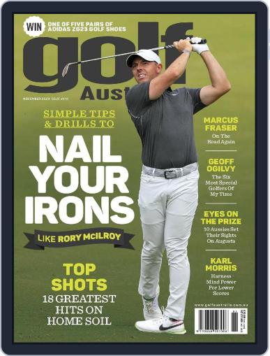Golf Australia November 1st, 2023 Digital Back Issue Cover