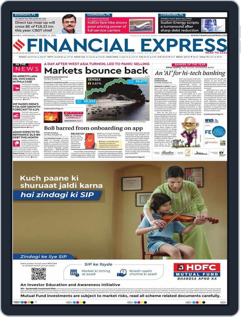 Financial Express Mumbai January 02, 2024 (Digital), 42% OFF