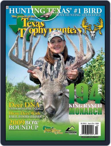 The Journal of the Texas Trophy Hunters August 26th, 2009 Digital Back Issue Cover
