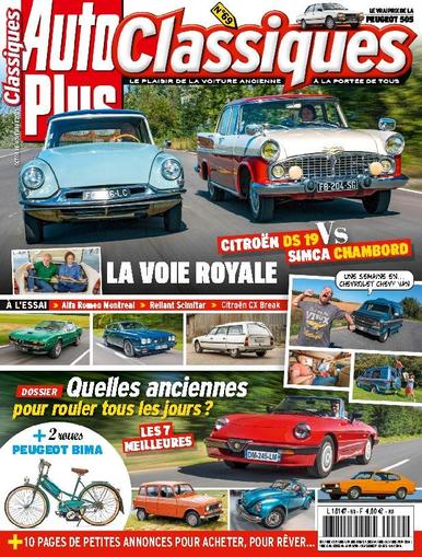 Auto Plus Classique October 1st, 2023 Digital Back Issue Cover