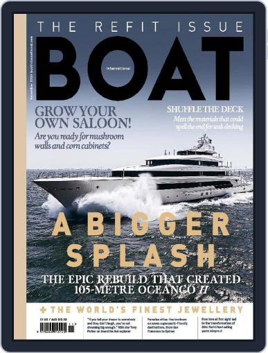 Boat International November 1st, 2023 Digital Back Issue Cover