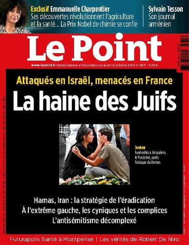 Le Point October 12th, 2023 Digital Back Issue Cover