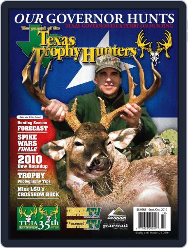 The Journal of the Texas Trophy Hunters August 24th, 2010 Digital Back Issue Cover