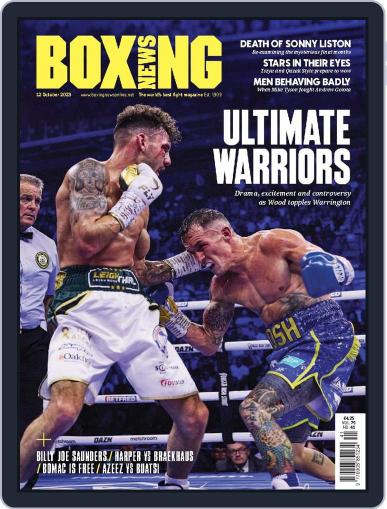 Boxing News October 12th, 2023 Digital Back Issue Cover
