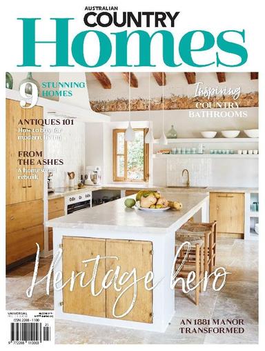 Australian Country Homes October 1st, 2023 Digital Back Issue Cover