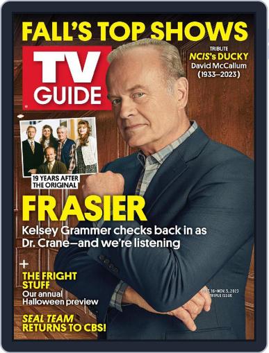 Tv Guide October 16th, 2023 Digital Back Issue Cover