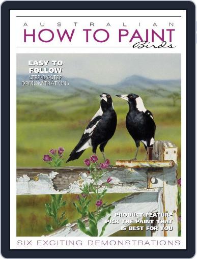 Australian How To Paint October 1st, 2023 Digital Back Issue Cover