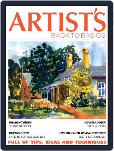 Artists Back to Basics October 1st, 2023 Digital Back Issue Cover