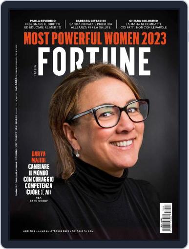 Fortune Italia October 1st, 2023 Digital Back Issue Cover