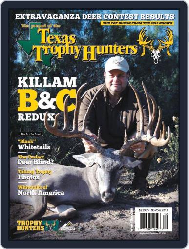 The Journal of the Texas Trophy Hunters October 31st, 2013 Digital Back Issue Cover
