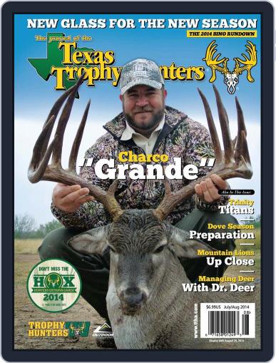 The Journal of the Texas Trophy Hunters August 1st, 2014 Digital Back Issue Cover
