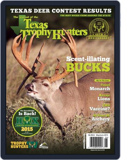 The Journal of the Texas Trophy Hunters May 1st, 2015 Digital Back Issue Cover