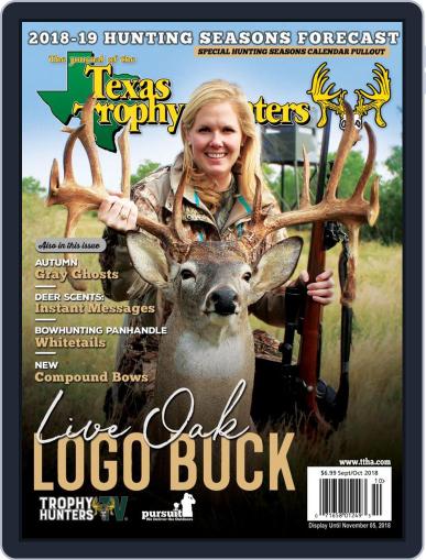 The Journal of the Texas Trophy Hunters September 1st, 2018 Digital Back Issue Cover