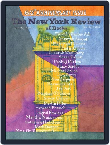 The New York Review of Books November 2nd, 2023 Digital Back Issue Cover