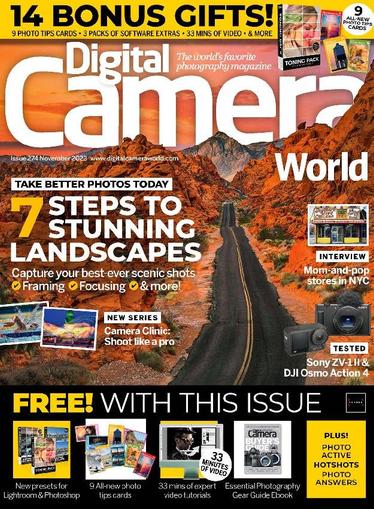 Digital Camera World November 1st, 2023 Digital Back Issue Cover