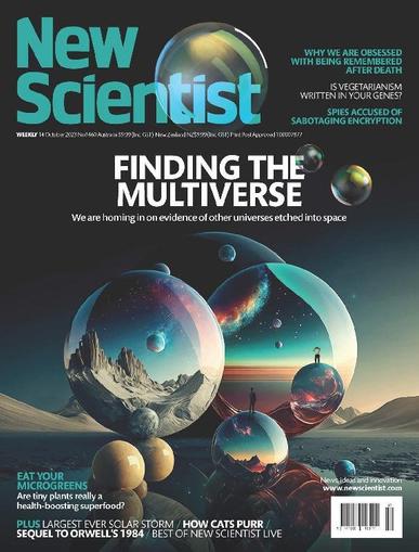 New Scientist Australian Edition October 14th, 2023 Digital Back Issue Cover