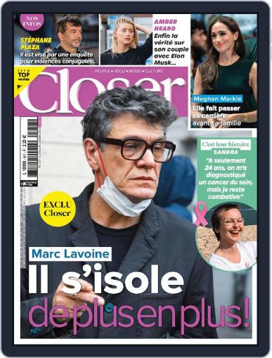 Closer France October 13th, 2023 Digital Back Issue Cover