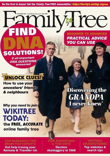 Family Tree UK October 13th, 2023 Digital Back Issue Cover
