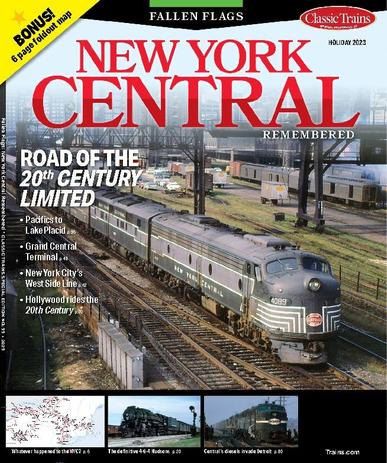 Fallen Flags: New York Central Remembered October 2nd, 2023 Digital Back Issue Cover