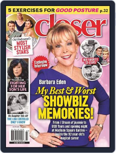 Closer Weekly October 23rd, 2023 Digital Back Issue Cover