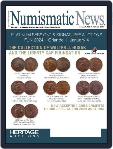 Numismatic News October 24th, 2023 Digital Back Issue Cover