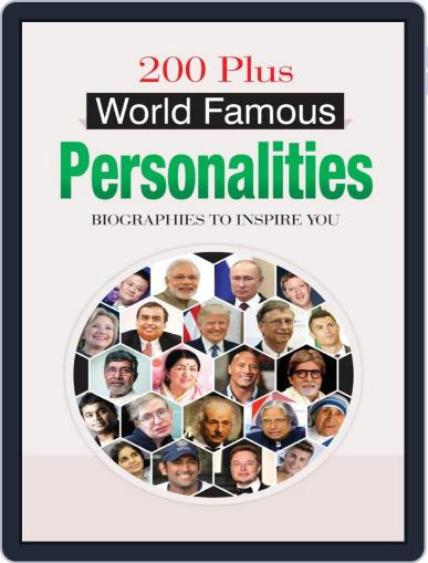 200 Plus World Famous Personalities Digital Back Issue Cover