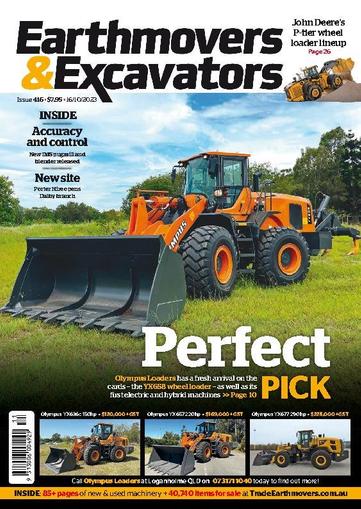 Earthmovers & Excavators October 15th, 2023 Digital Back Issue Cover