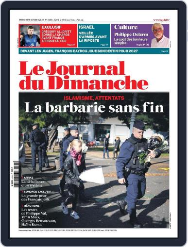 Le Journal du dimanche October 15th, 2023 Digital Back Issue Cover