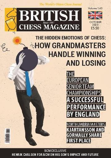 British Chess October 1st, 2023 Digital Back Issue Cover