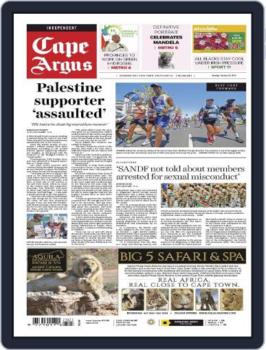 Cape Argus October 16th, 2023 Digital Back Issue Cover