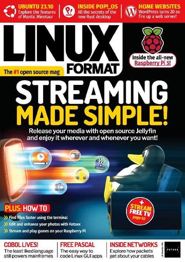 Linux Format October 17th, 2023 Digital Back Issue Cover