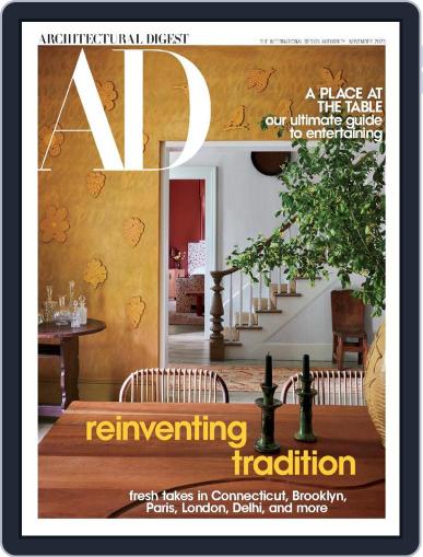 Architectural Digest November 1st, 2023 Digital Back Issue Cover