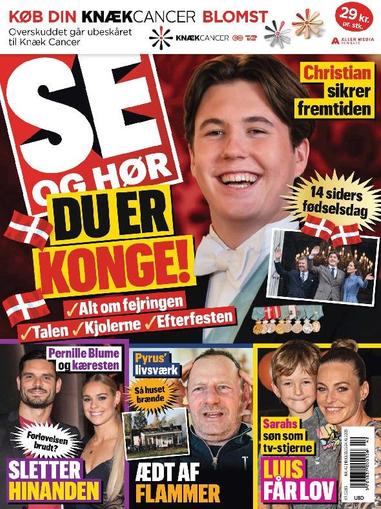 SE og HØR October 18th, 2023 Digital Back Issue Cover